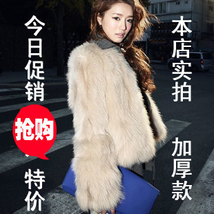 2013 new Vivi hot winter women's fur coat fashion overcoat fur clothing