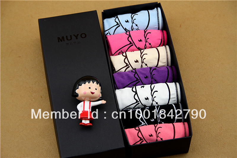 2013 new  wholesale,MOQ 7pcs,Cartoon,Cotton&Printed Women Underwear,Lady Panties,Lovely&Sexy,Free Shipping! MIX ORDER