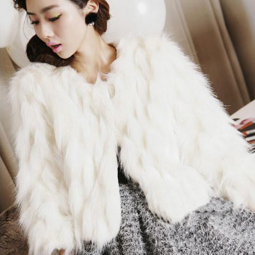 2013 new winter faux fur short design fur women's outerwear