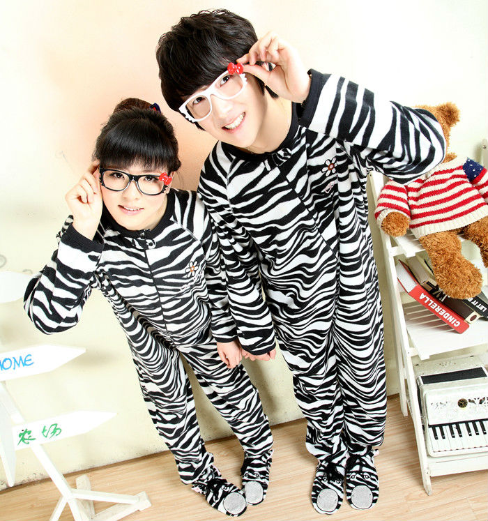 2013 Popular All in one Zabra Pajamas Sleepsuit Sleepwear Pyjamas Onesie