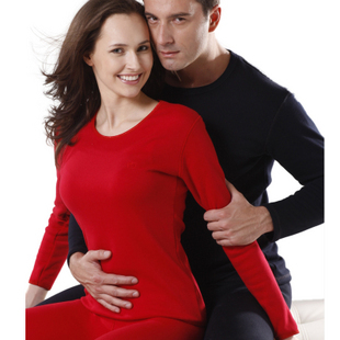 2013 sexy  hot free ship Arctic people modal wool plus velvet thin cotton sweater thermal underwear set