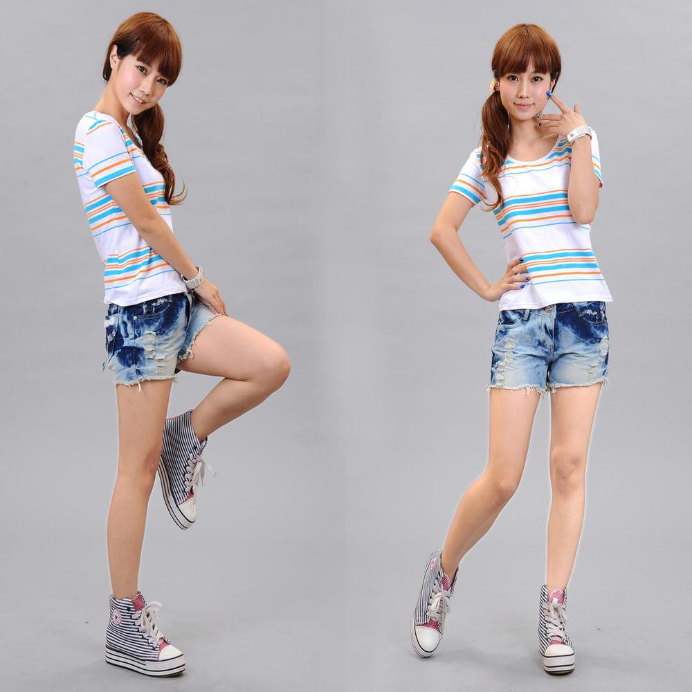 2013 short jeans for women clothing denim shorts summer slim distrresse shorts female jeans sexy pants free shipping