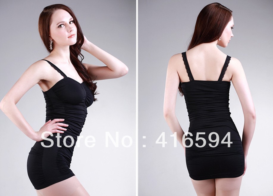 2013 Slimming Control Body Shaper Underbust firm Tummy control Vest Shape Wear Waspie bodysuit women top  free shipping NY055