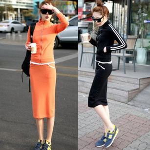 2013 spring and autumn women's twinset set skirt fashion elegant gentlewomen set dress professional skirt female