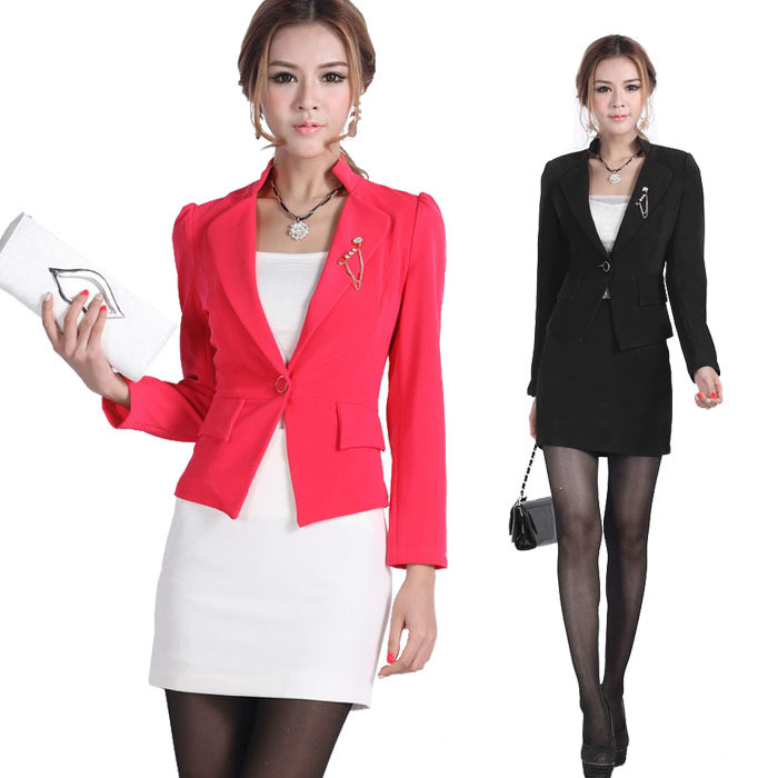 2013 spring and autumn women's work wear one-piece dress set ol slim beauty services tooling new arrival 868