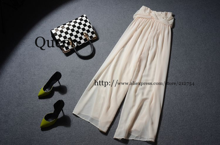 2013 spring and summer new women, Bra atmosphere, chiffon Siamese Culottes