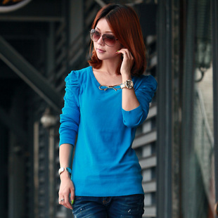 2013 spring AYILIAN sweater female sweater pullover knitted sweater women's