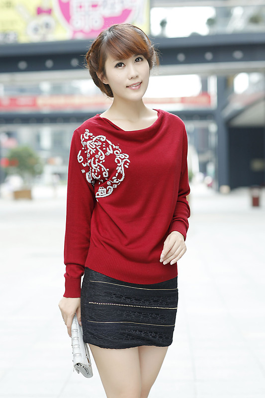 2013 spring chaplet long-sleeve sweater