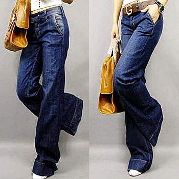 2013 spring fashion all-match loose casual pants feet women's denim trousers 64026