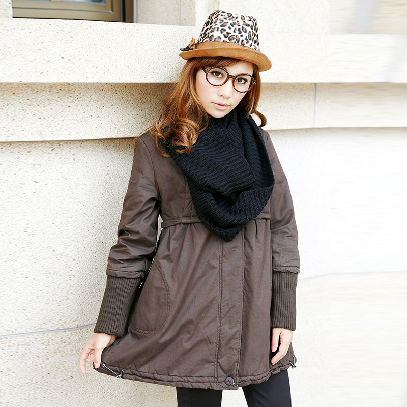 2013 spring loose overcoat outerwear muffler scarf 189