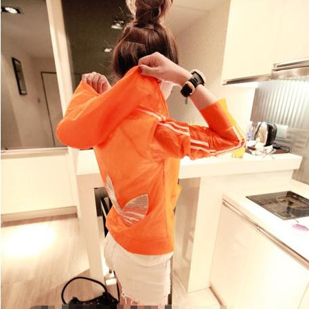 2013 spring neon color clover sun protection clothing long-sleeve transparent thin outerwear cardigan h126