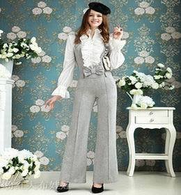 2013 spring new arrival fashion hot selling sweet bowknot Jumpsuit suspender trousers