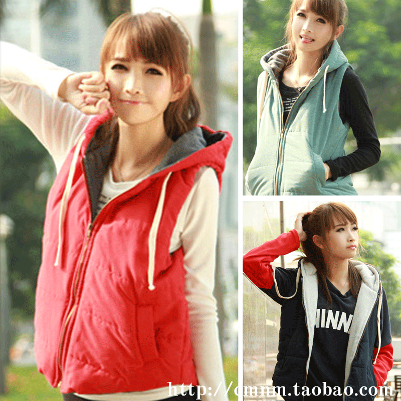 2013 spring new arrival women's vest thickening vest pig