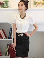 2013 Spring New Fashion Women Skirts Suits for Office Ladies OL Career Business Sets Clothing Summer Free shipping