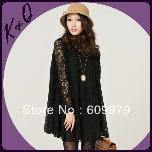 2013 spring new lace dress fashion style for women with top grade quality and  lowest factory price, size S, M, L, XL, XXL