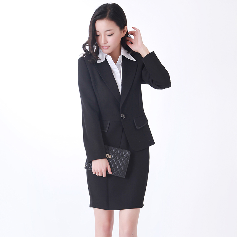 2013 spring ol work wear women's dresses suits women's formal suit set