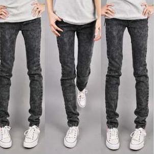 2013 spring pants black skinny pants pencil pants jeans female