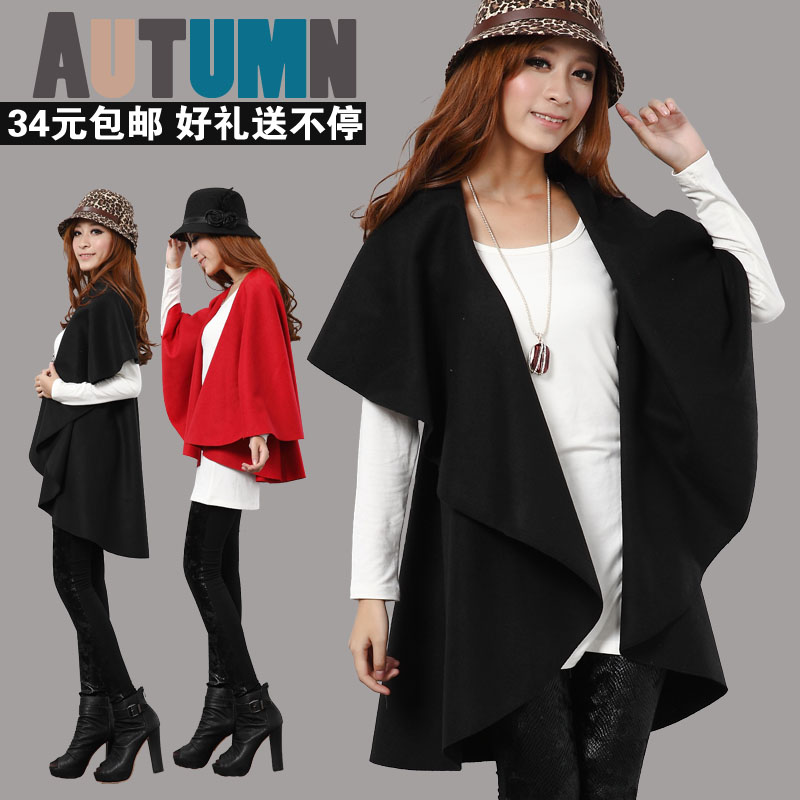 2013 spring plus size clothing medium-long vest o spring and autumn casual fashion trench