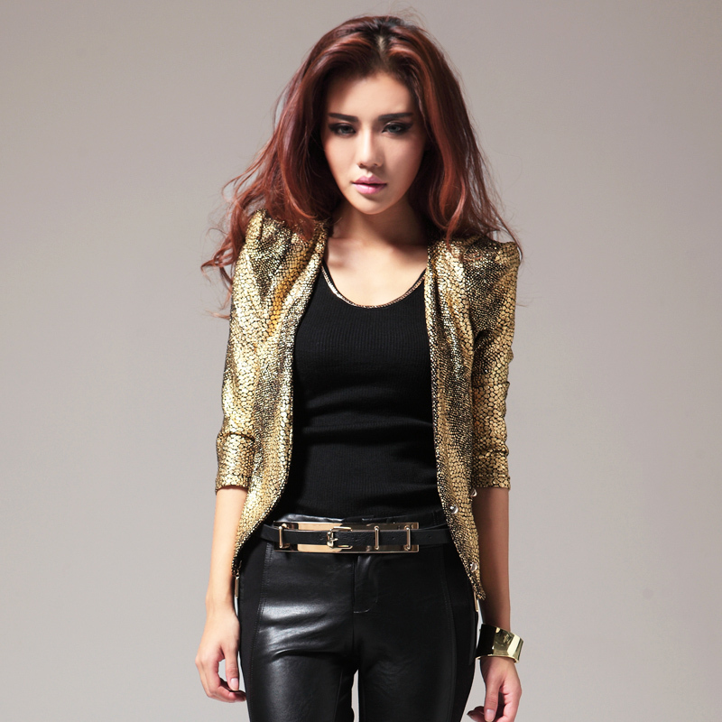 2013 spring slim bronzier liangsi long-sleeve pads gold spring and autumn coat thin ct004