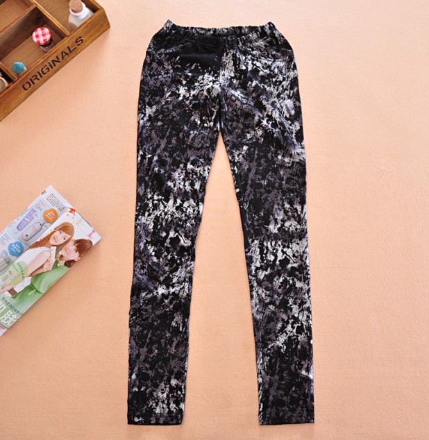 2013 spring stockings elastic legging plus size female long trousers slim trousers