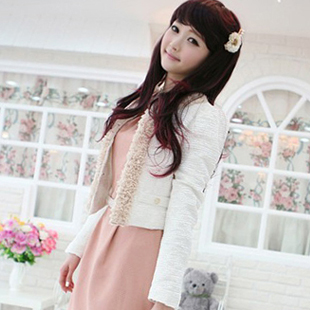 2013 spring sweet princess wind fashion slim long-sleeve short top outerwear cardigan autumn and winter women