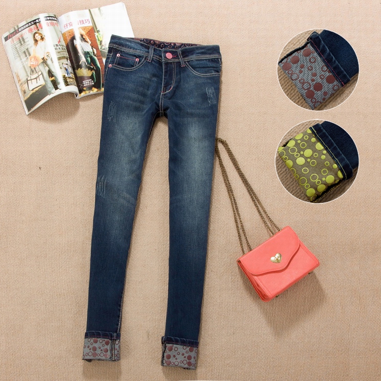 2013 spring two ways shebian slim denim skinny pants pencil pants