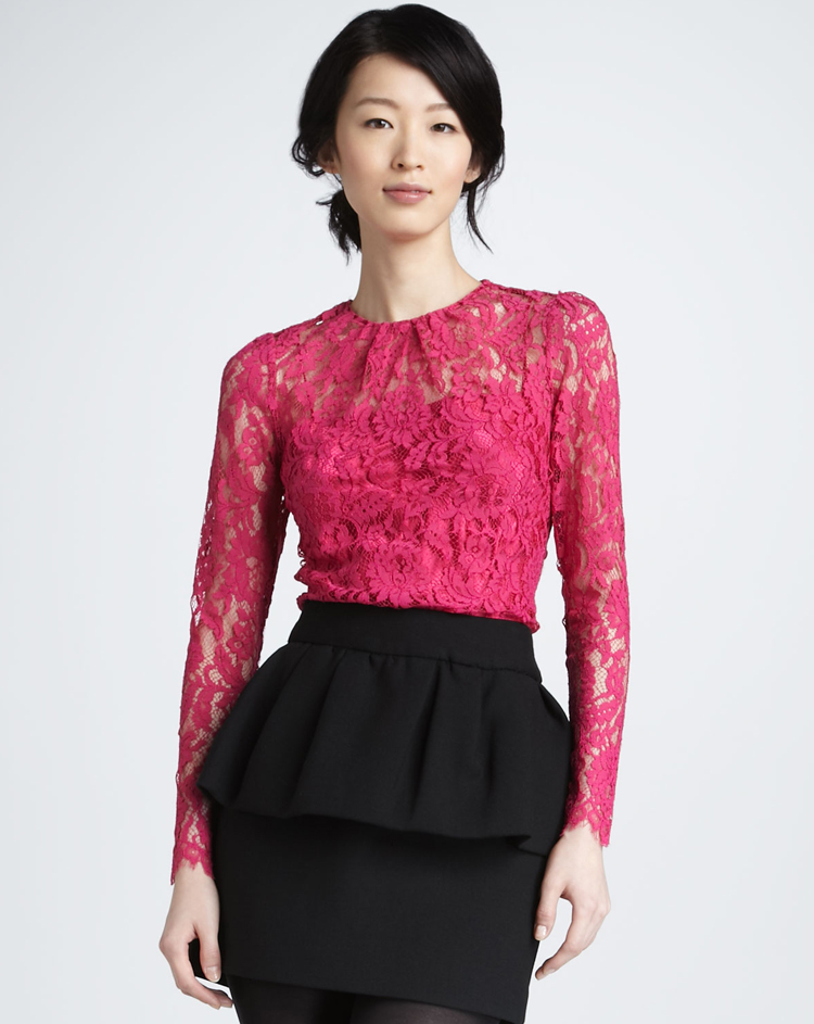 2013 spring women's embroidered lace top professional set one-piece dress