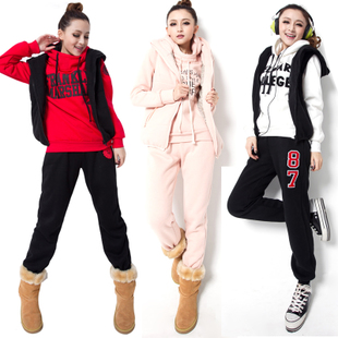 2013 spring women's fashion fleece thickening women's vest outerwear thick cotton vest Free Shipping