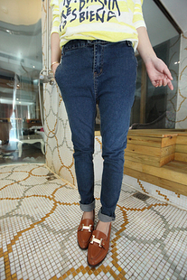 2013 spring women's slim jeans trousers female !