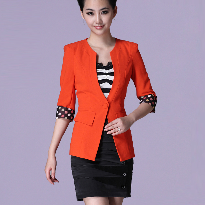 2013 spring work wear women formal set OL outfit slim professional skirt tooling