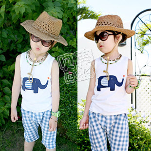 @ 2013 summer circleof boys clothing girls clothing baby child T-shirt sleeveless vest tx-1146