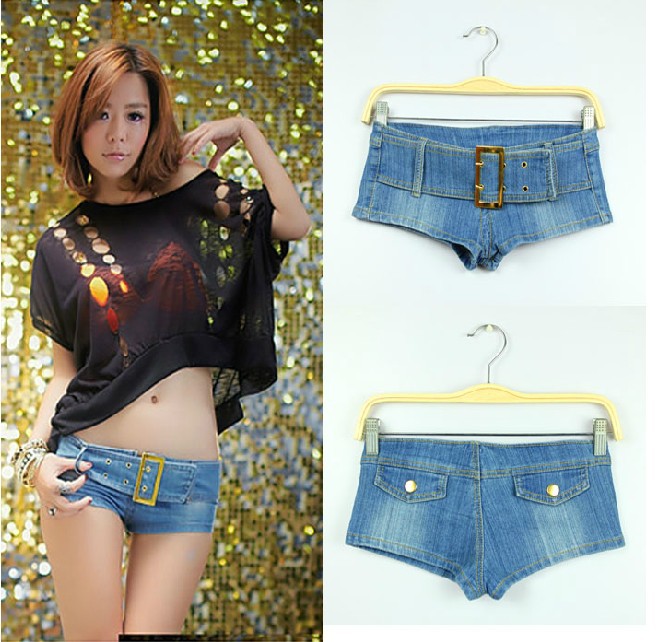 2013 summer  NEW  Lady denim shorts boo low-rise spice super sexy  short jeans hot pants skinny shorts S,M,LFree shipping