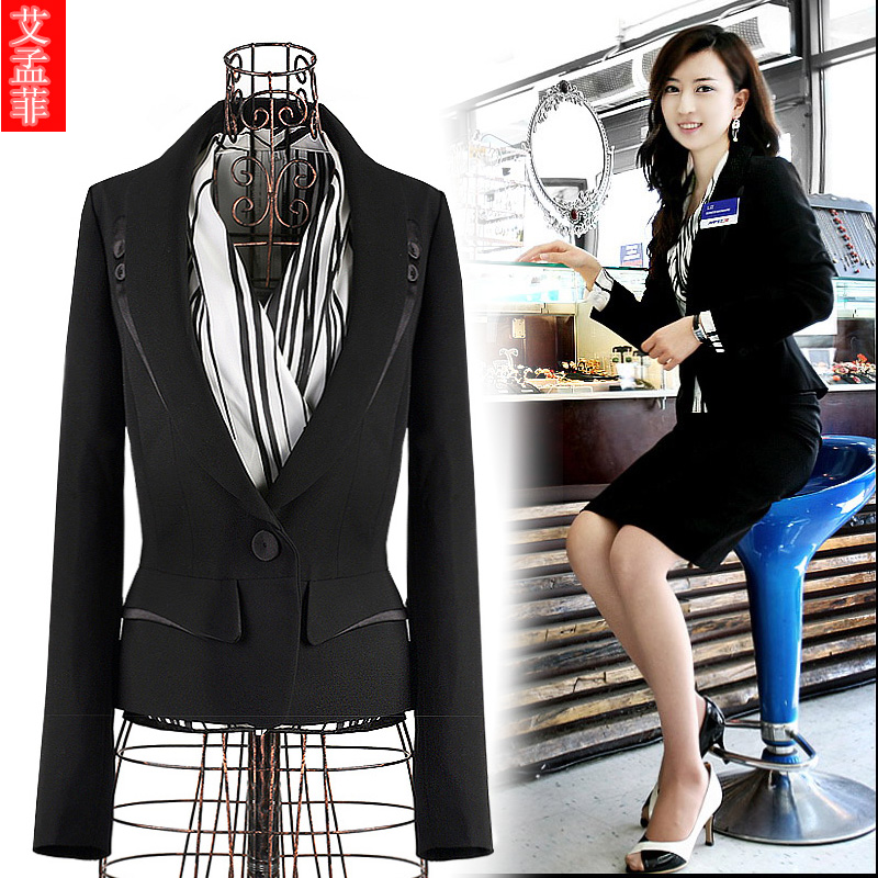 2013 summer ol work wear women's set women's tooling fashion formal suit work wear