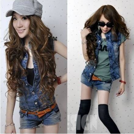 2013 summer women's 804508 personalized denim jumpsuit shorts