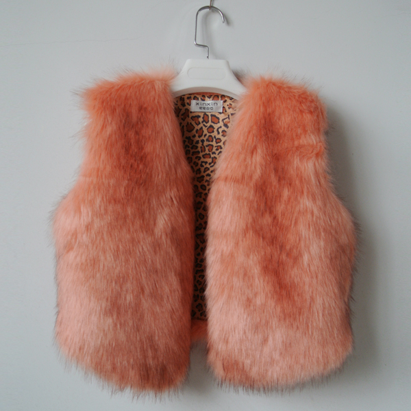 2013 sweet faux short design vest faux fur wool outerwear ladies dress wool waistcoat