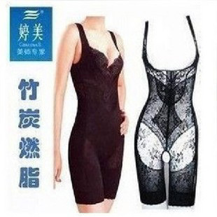 2013 Underwear silk-protein kinetic energy fat burning shaper abdomen drawing butt-lifting one piece slimming New