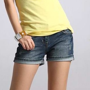 2013 vintage comfortable breathable denim shorts women's jeans