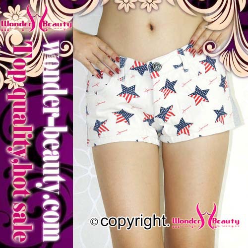 2013 White fashion sexy hot pants