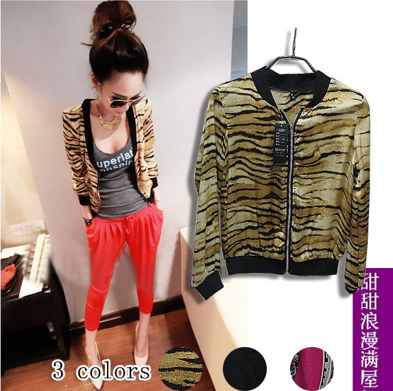 2013 women's 499183 casual all-match fashion decorative pattern chiffon jacket air conditioning shirt cardigan