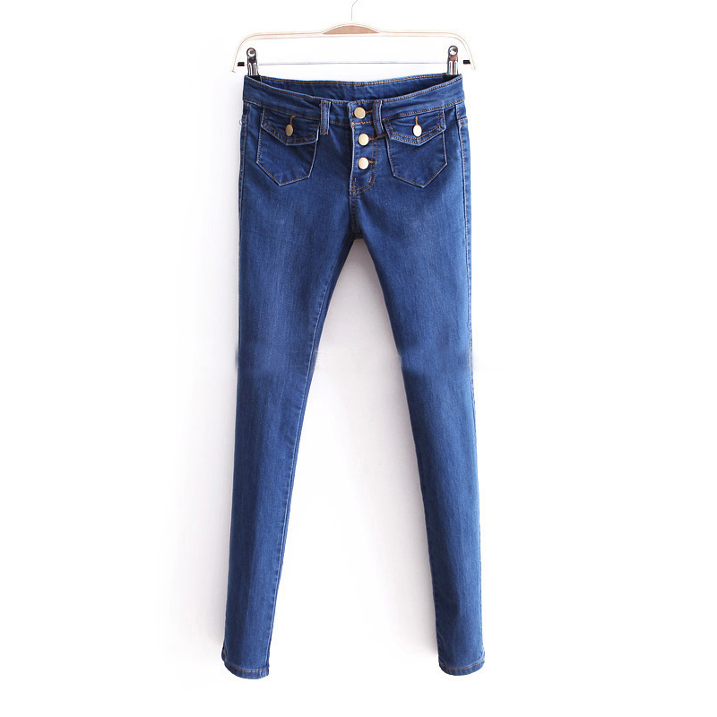 2013 women's fashion all-match women's slim casual jeans wk1363 free shipping