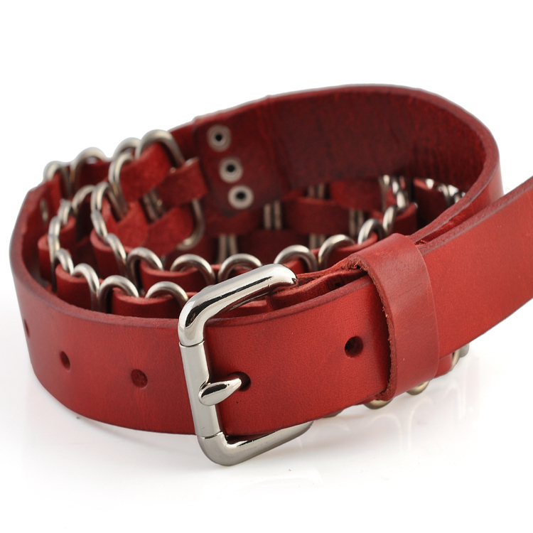 2013 women's first layer of cowhide strap belly chain genuine leather all-match women's vintage belt