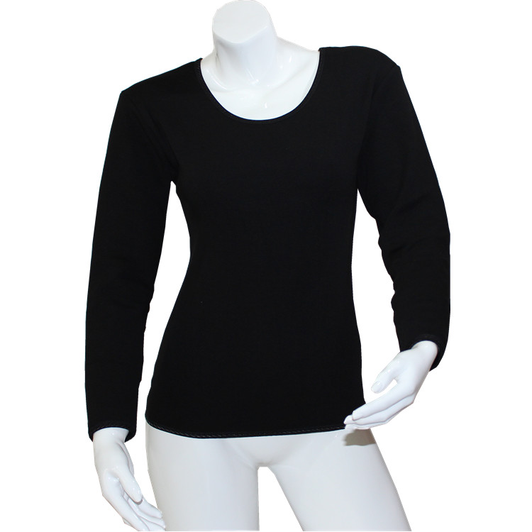 2013 Women's long-sleeve thermal underwear female plus velvet thickening body shaping beauty care thermal top o-neck New