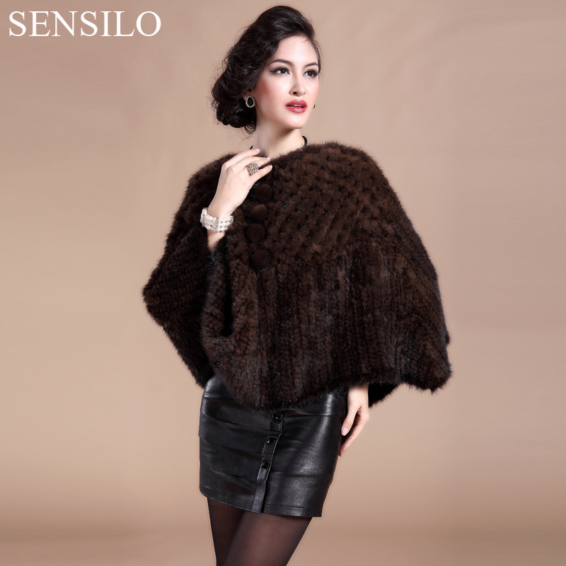 2013 women's mink fur cape short design brown black genuine mink fur coats66881hot selling ems free shipping