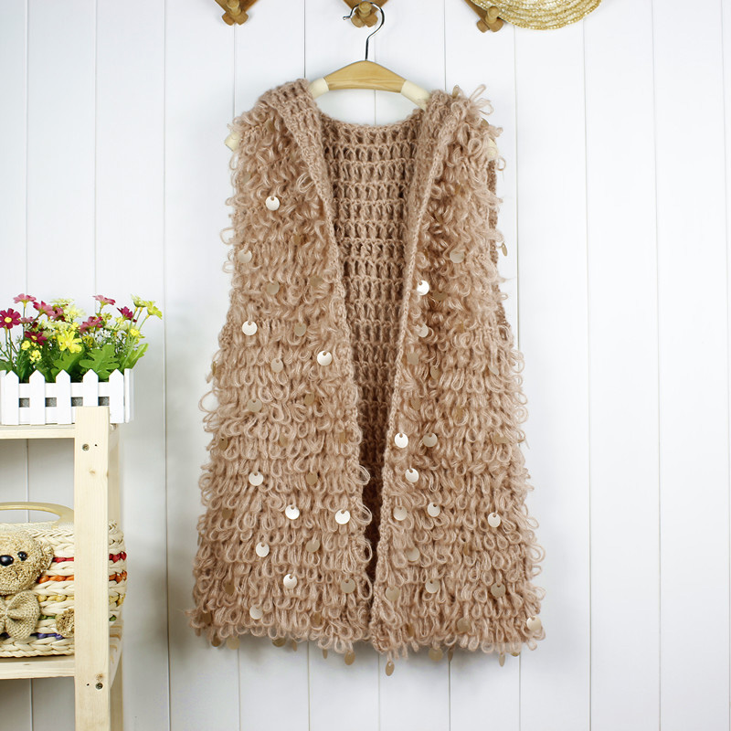 2013 women's sweater fashion handmade knitting slim medium-long outerwear