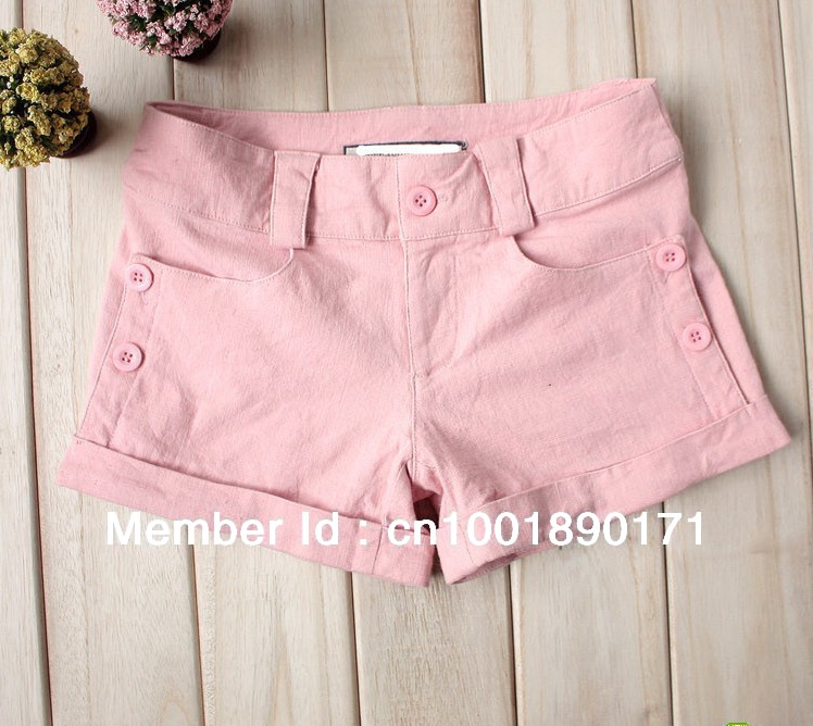 2013 Women Short Pants New Summer Style Hot Pants Fashion Sweet wholesale lady skinny shorts beach pants Free Shing