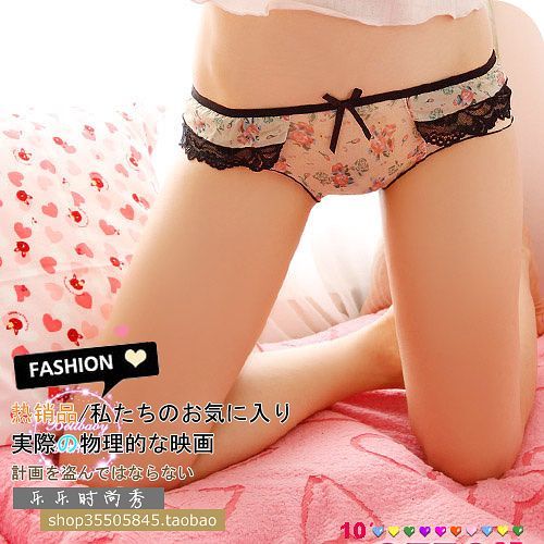 2013Hot!! Freeshiping!! Sexy female panties lace sexy female panties gauze transparent panty briefs knickers