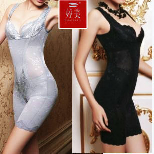 2013New Brand Vitality fat burning abdomen drawing shaper seamless one piece beauty care slimming clothes postpartum shapewear