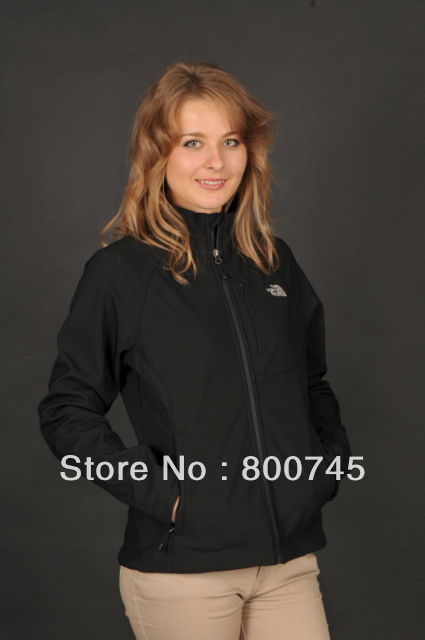 2013new winter  free shipping northing wholesale 2013womens apex bionic jacket white  S M L XL XXL faceing