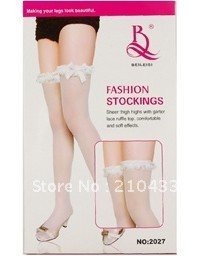 2027 Fashion Thigh-Highs Stockings Hosiery (White)