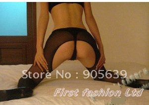 20pairs/lot  free shipping best summer porn hose open crotch sexy stocking lady's fashion sexy cutout back pantyhose tights